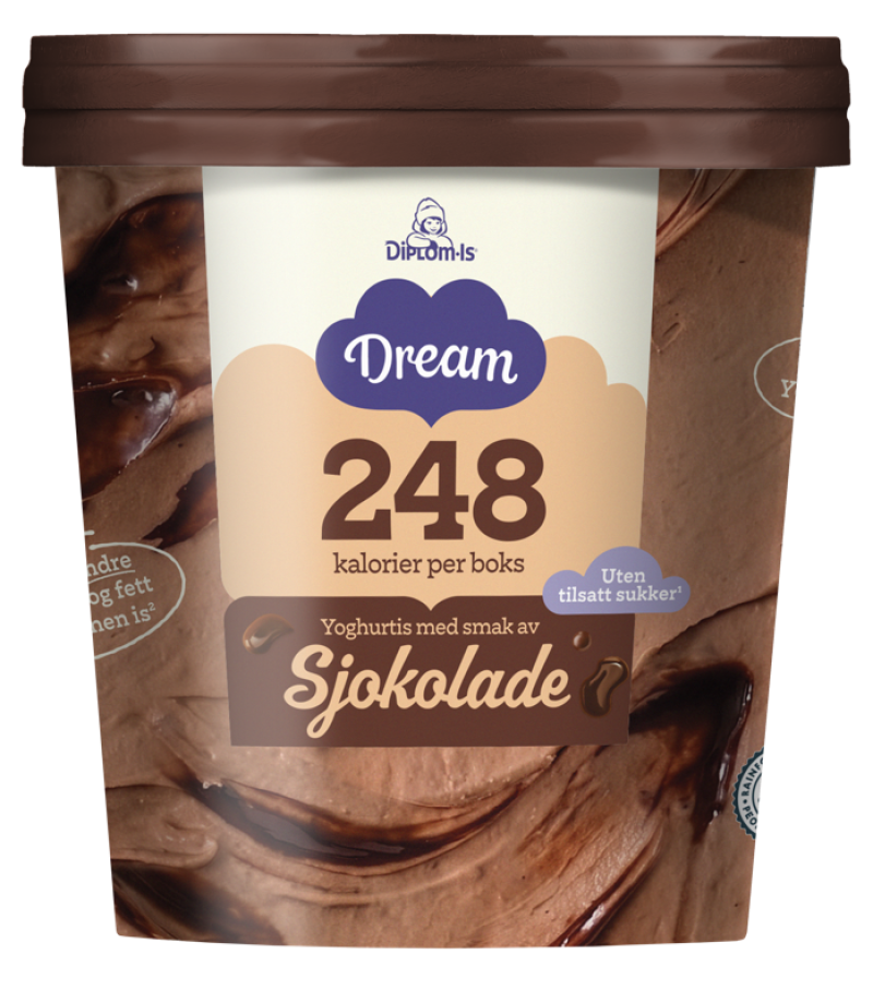 Dream Sjokolade uten tilsatt sukker 450 ml