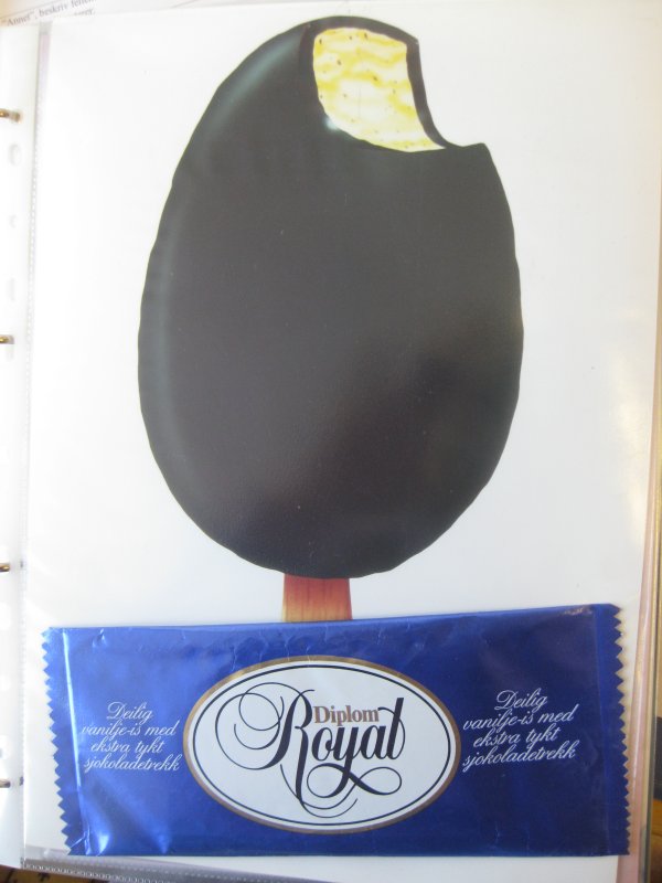 Den første Royal-en med mørk sjokolade