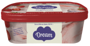 Dream Yoghurtis Jordbær 640ml