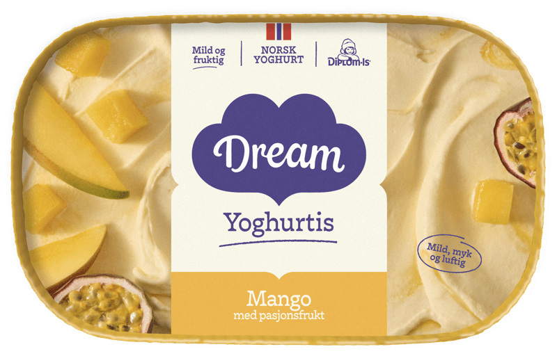 Dream Yoghurtis Mango & Pasjon 640ml