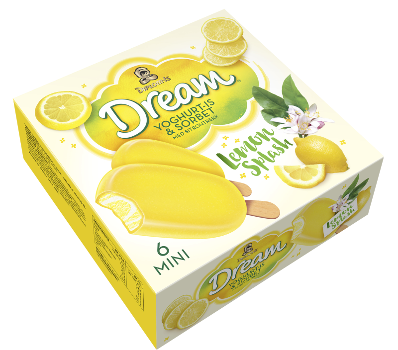 Dream Lemon Splash Mini 6 stk