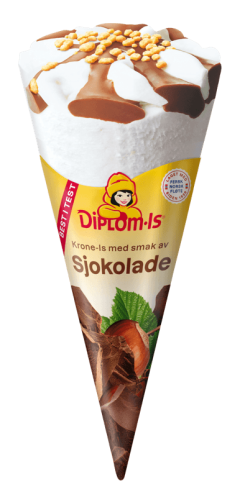 Krone-is Sjokolade