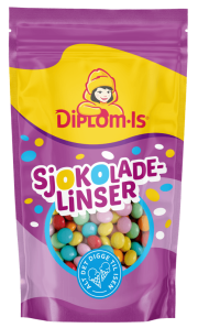 Diplom-Is Sjokoladelinser